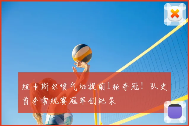 纽卡斯尔喷气机提前1轮夺冠！队史首夺常规赛冠军创纪录