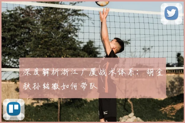 深度解析浙江广厦战术体系:胡金秋孙铭徽如何带队